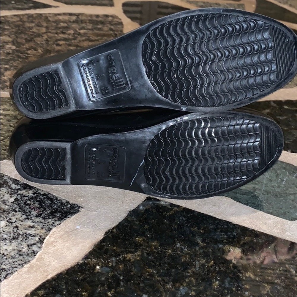 Capelli New York Black Slip-On Ankle Rain Boot - Picture 7 of 8